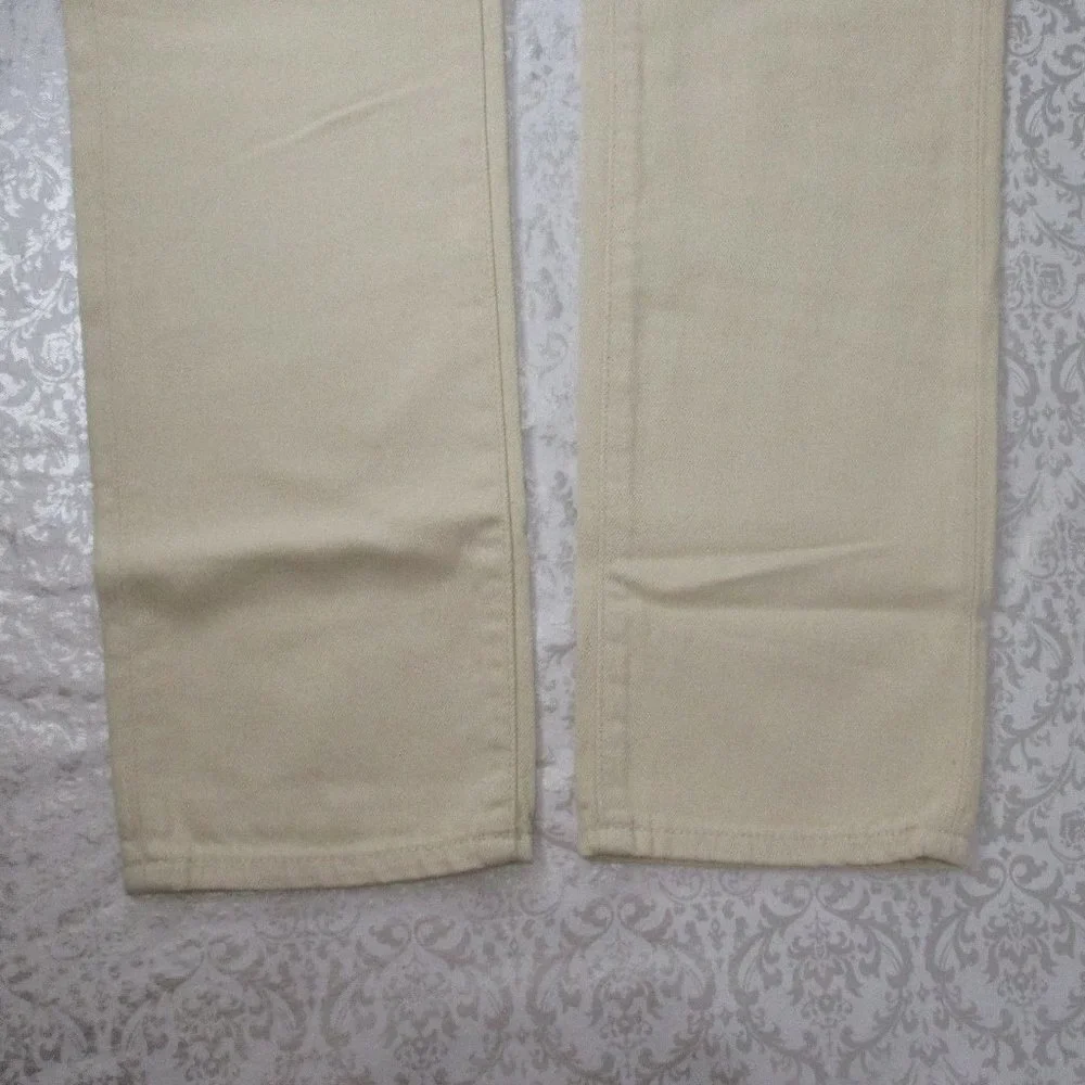 POLO Ralph Lauren Cream Skinny Jeans Size 32 - Picture 3 of 7